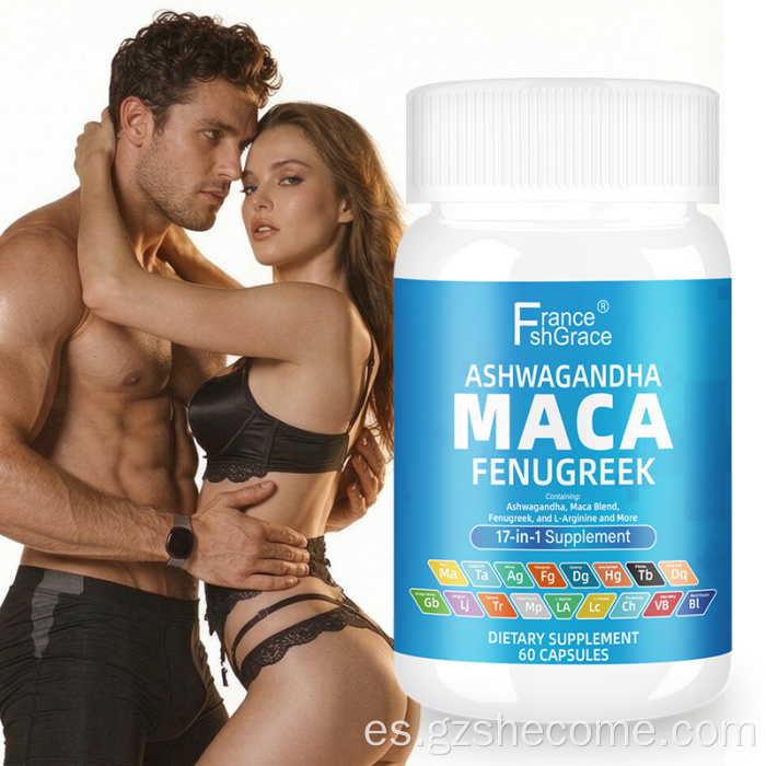 Shecome Maca Cápsulas Pastillas para agrandar el pene